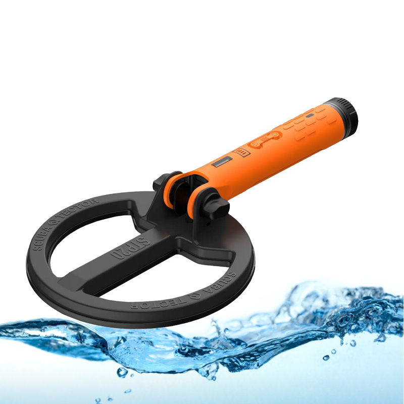Quest Scuba Tector PRO Unterwassermetalldetektor mit 20cm Powerspule
